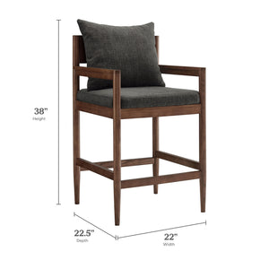 Remington Wood Counter Stool by Modway