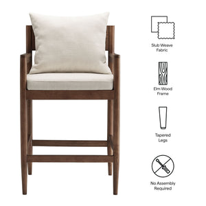 Remington Wood Counter Stool by Modway