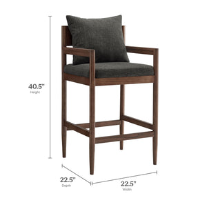 Remington Wood Bar Stool by Modway