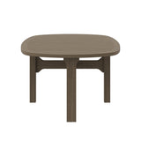 Saratoga Oval Outdoor Patio Teak Wood Coffee Table by Modway