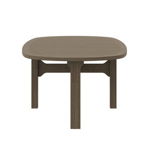 Saratoga Oval Outdoor Patio Teak Wood Coffee Table by Modway