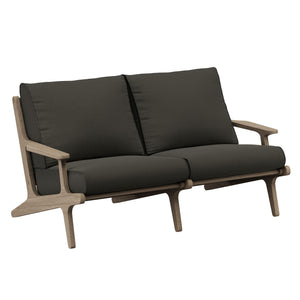 Saratoga Outdoor Patio Teak Wood Loveseat by Modway