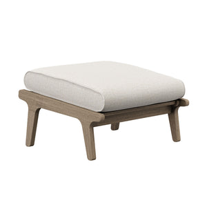 Saratoga Outdoor Patio Teak Ottoman by Modway