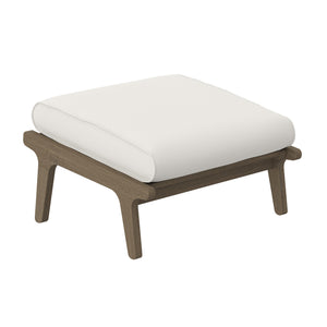 Saratoga Outdoor Patio Teak Ottoman by Modway