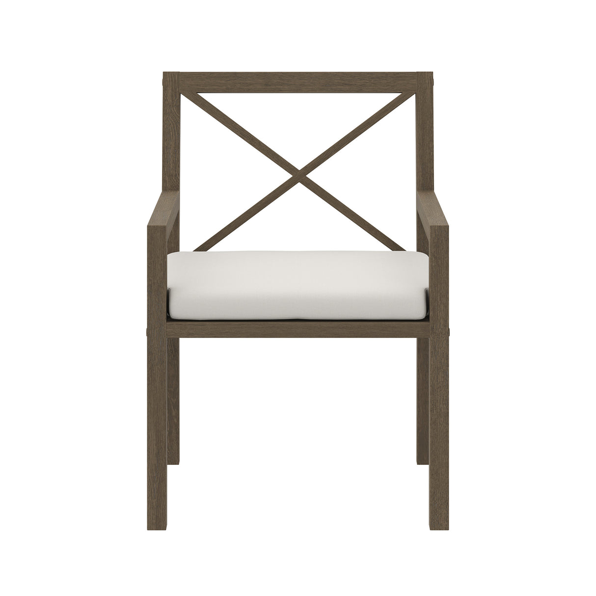 Northlake Outdoor Patio Teak Dining Armchair