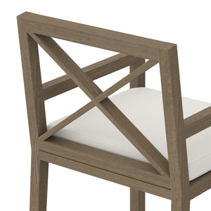 Northlake Outdoor Patio Teak Dining Armchair