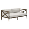 Northlake Outdoor Patio Teak Loveseat by Modway