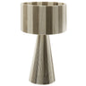 Renae Handwoven Cotton Thread Striped Table Lamp by Modway