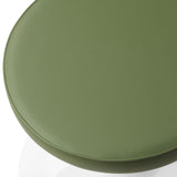 Lippa Vegan Leather Round Stool by Modway