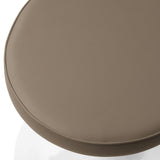 Lippa Vegan Leather Round Stool by Modway