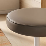 Lippa Vegan Leather Round Stool by Modway