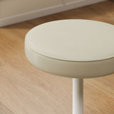 Lippa Vegan Leather Round Stool by Modway