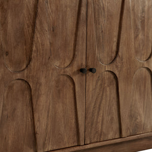 Veda 72" Mango Wood Sideboard Cabinet by Modway