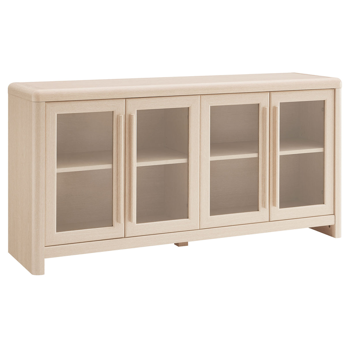Evren 4-Door Sideboard Storage Display Cabinet by Modway