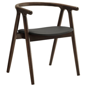 Henry Vegan Leather and Wood Dining Chair by Modway