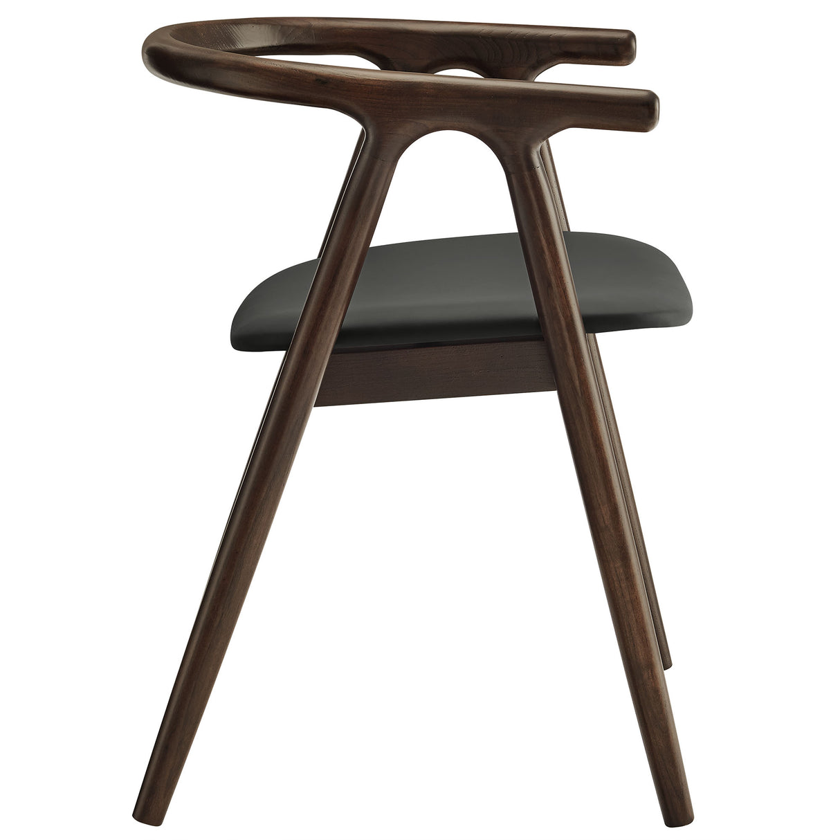Henry Vegan Leather and Wood Dining Chair by Modway