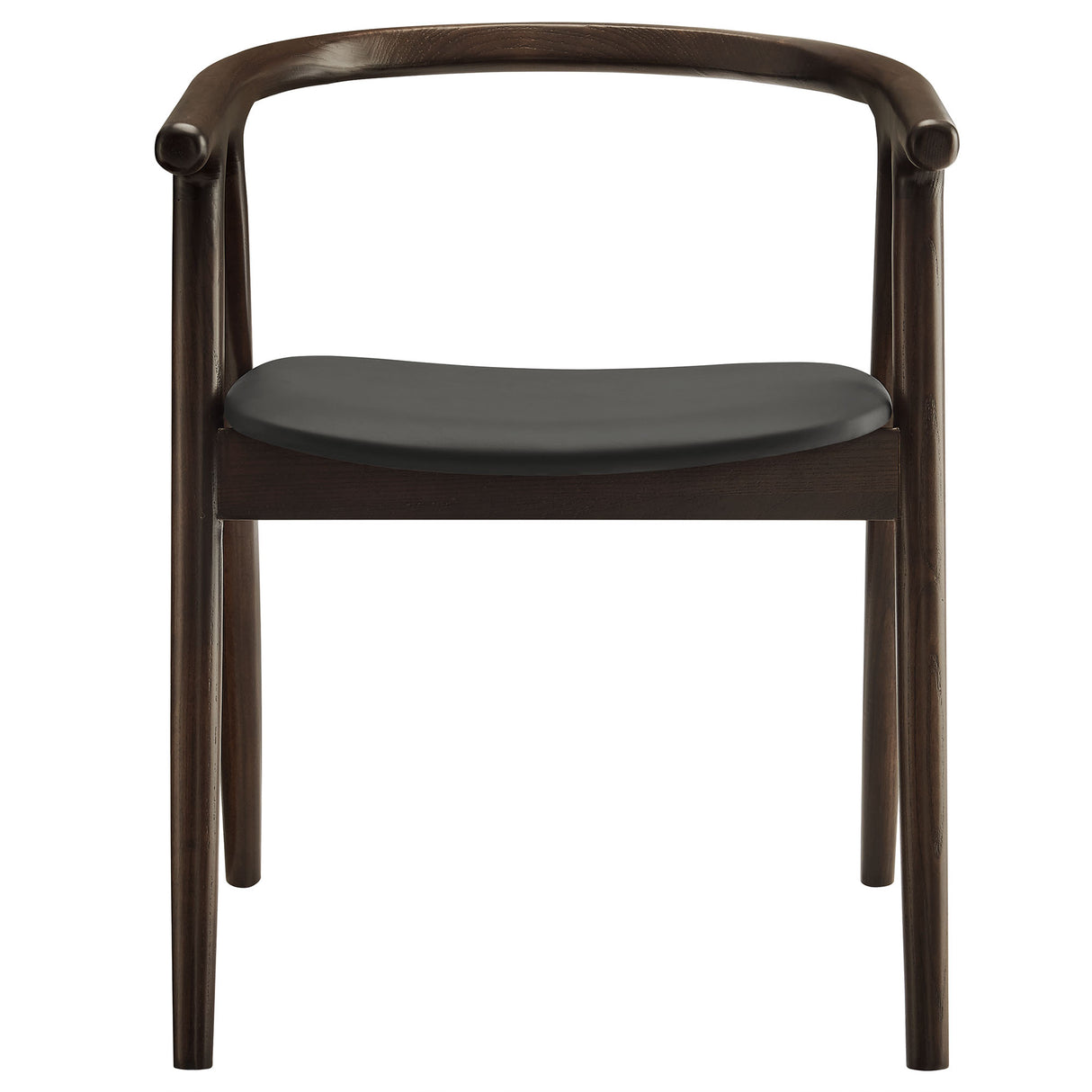 Henry Vegan Leather and Wood Dining Chair by Modway