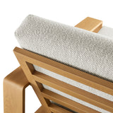 Lirienne Outdoor Patio Aluminum Faux Wood Armchairs Set of 2 by Modway