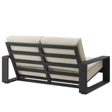 Lirienne Outdoor Patio Aluminum Loveseat by Modway