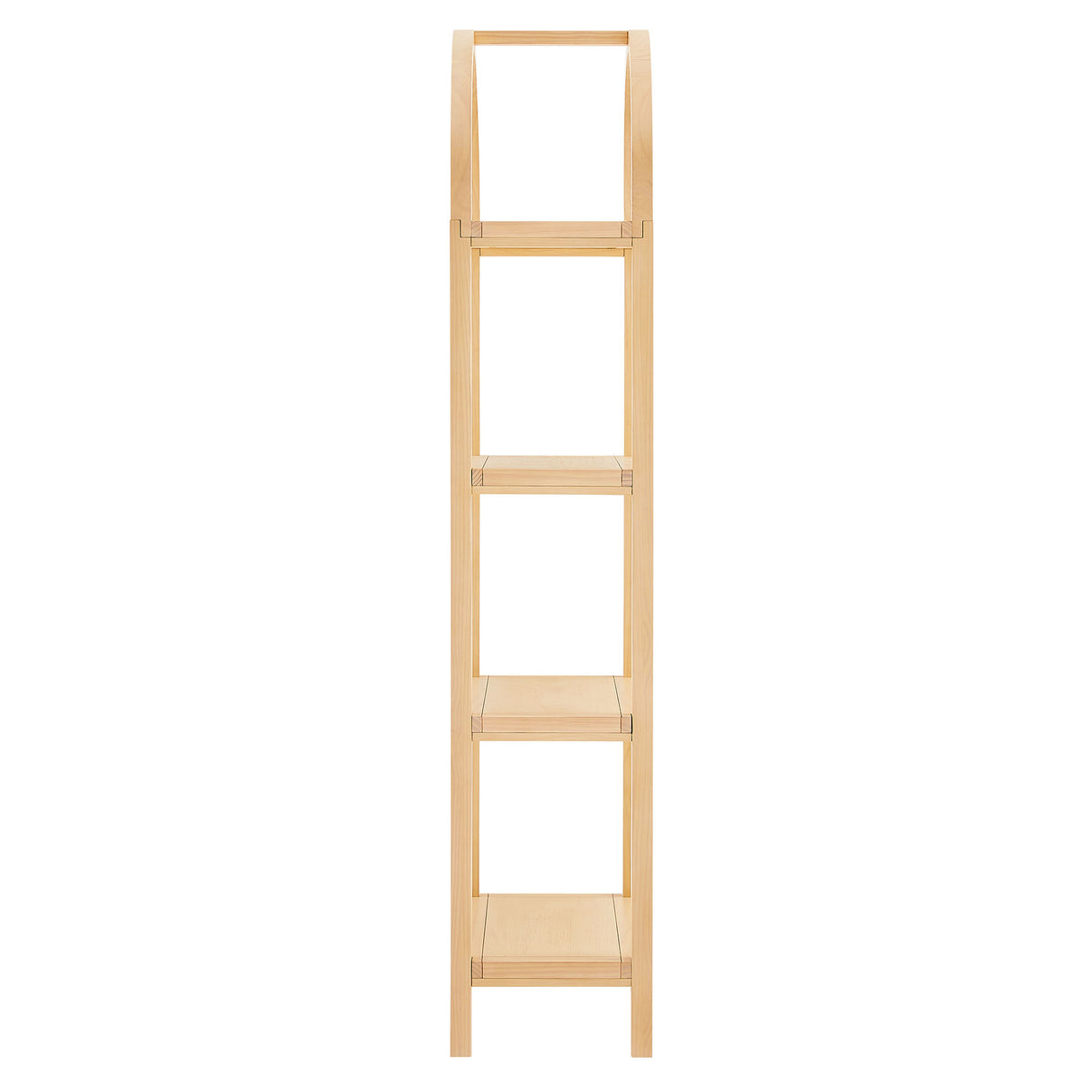 Vexley 72 Inch Tall Narrow Arched Bookshelf by Modway