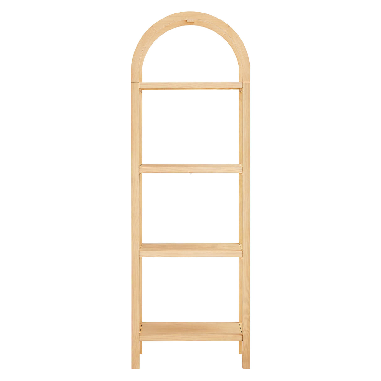 Vexley 72 Inch Tall Narrow Arched Bookshelf by Modway