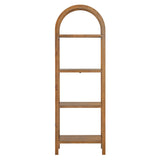 Vexley 72 Inch Tall Narrow Arched Bookshelf by Modway