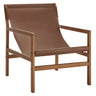 Sonora Leather Sling Chair by Modway