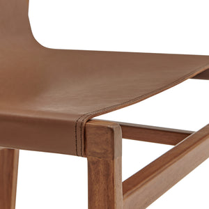 Sonora Leather Dining Side Chair by Modway
