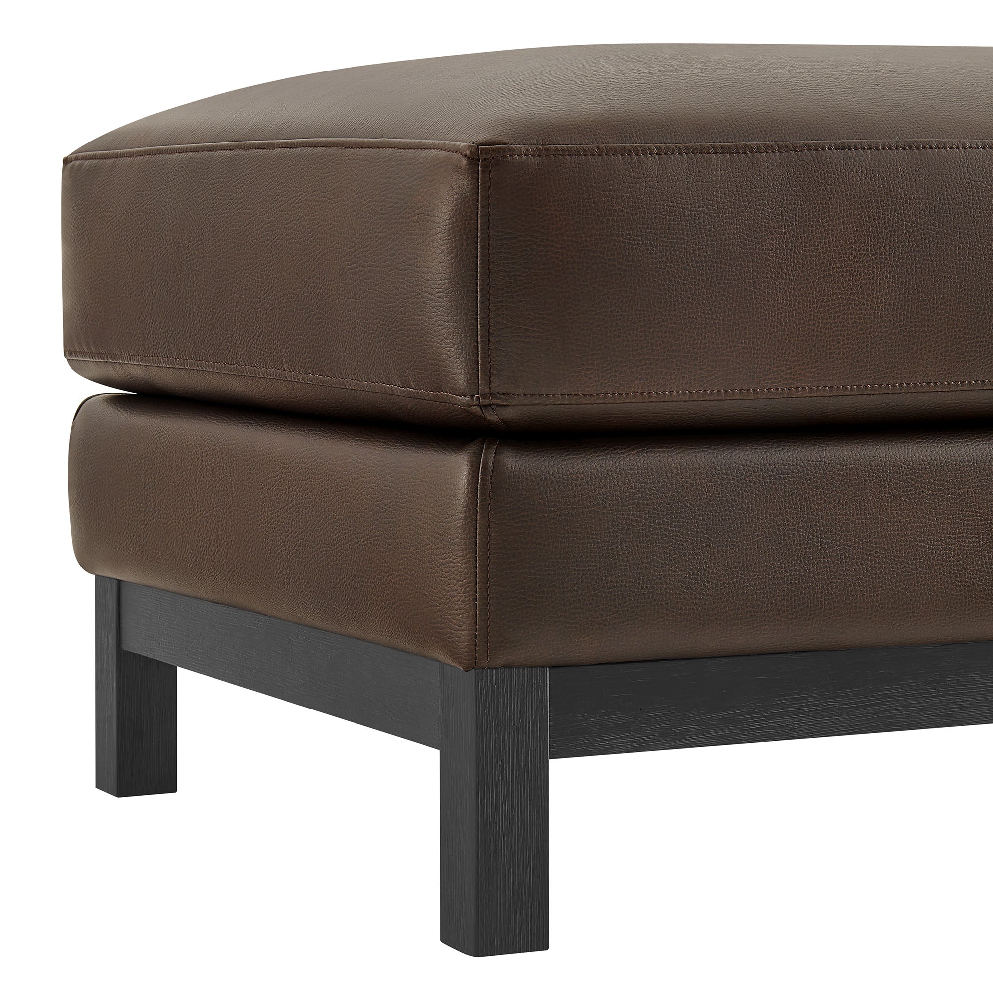 Roscoe Vegan Leather Ottoman by Modway – Stylish Footstool