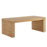 Canto Rectangular Stacked Design Coffee Table by Modway