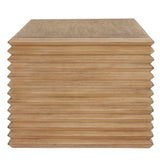 Canto Rectangular Stacked Design Coffee Table by Modway