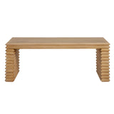 Canto Rectangular Stacked Design Coffee Table by Modway