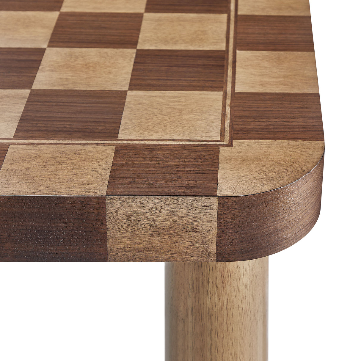 Oscar 36 Inch Square Checkered Dining Table by Modway