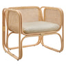 Ellis Natural Rattan Accent Armchair by Modway