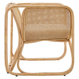 Ellis Natural Rattan Accent Armchair by Modway