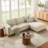 Roscoe Right-Facing Fabric Sectional Sofa with Chaise by Modway