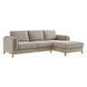 Roscoe Right-Facing Fabric Sectional Sofa with Chaise by Modway