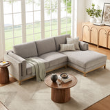 Roscoe Right-Facing Fabric Sectional Sofa with Chaise by Modway