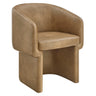 Verity Barrel Back Vegan Leather Dining Chair by Modway