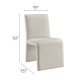 Emory Upholstered Performance Velvet Dining Side Chair