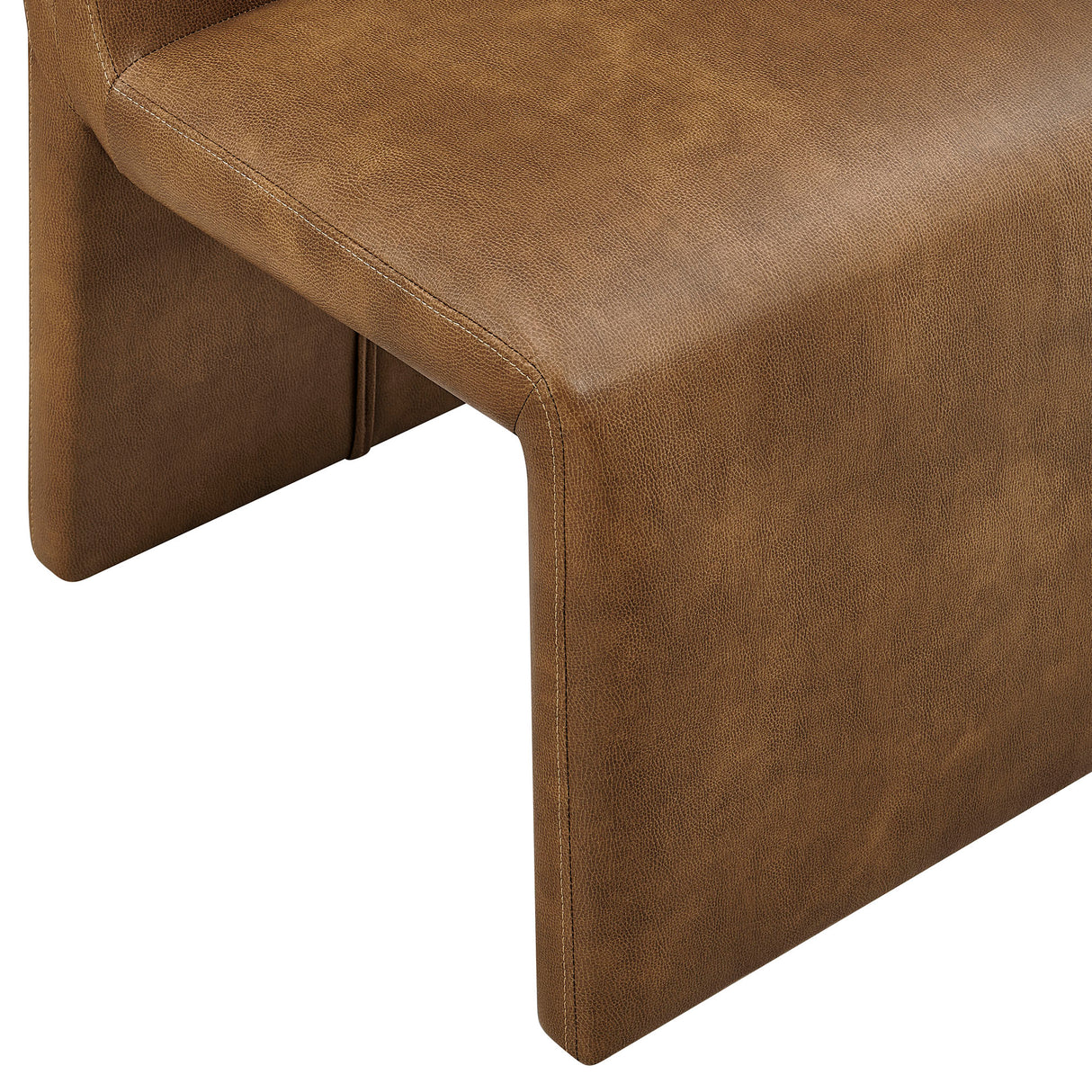 Emory Vegan Leather Dining Side Chair by Modway