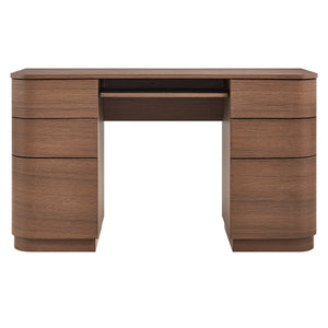 Mirae 55" 6-Drawer Curved Office Desk by Modway