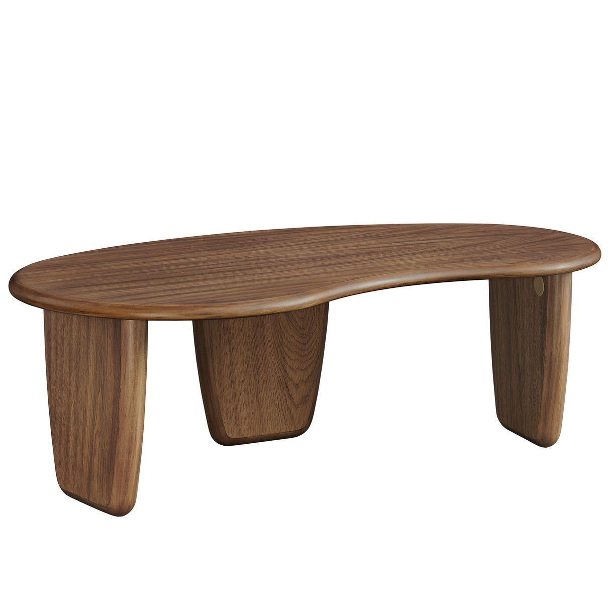 Vetra Kidney-Shaped Free Coffee Table by Modway