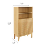 Render Freestanding Bathroom Storage Cabinet by Modway