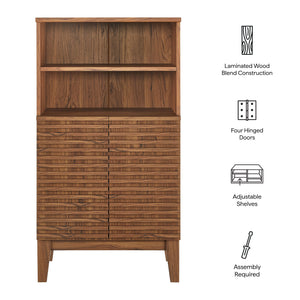 Render Freestanding Bathroom Storage Cabinet by Modway