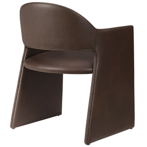 Talia Vegan Leather Dining Armchair by Modway