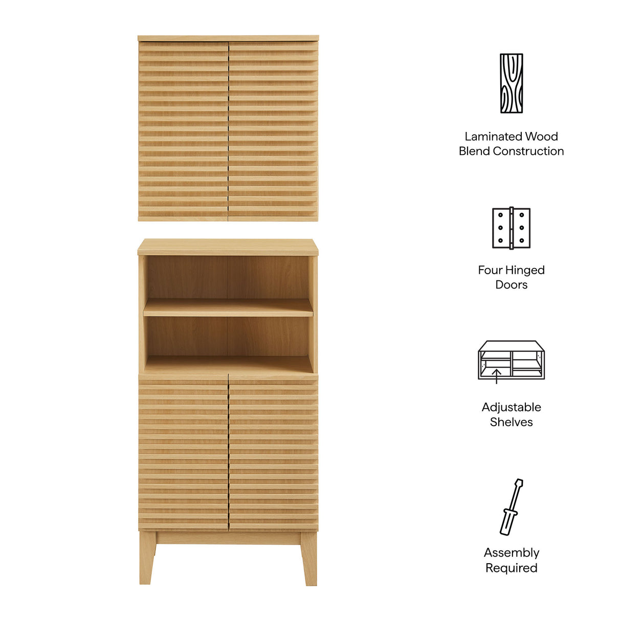 Render Bathroom Cabinet Set by Modway