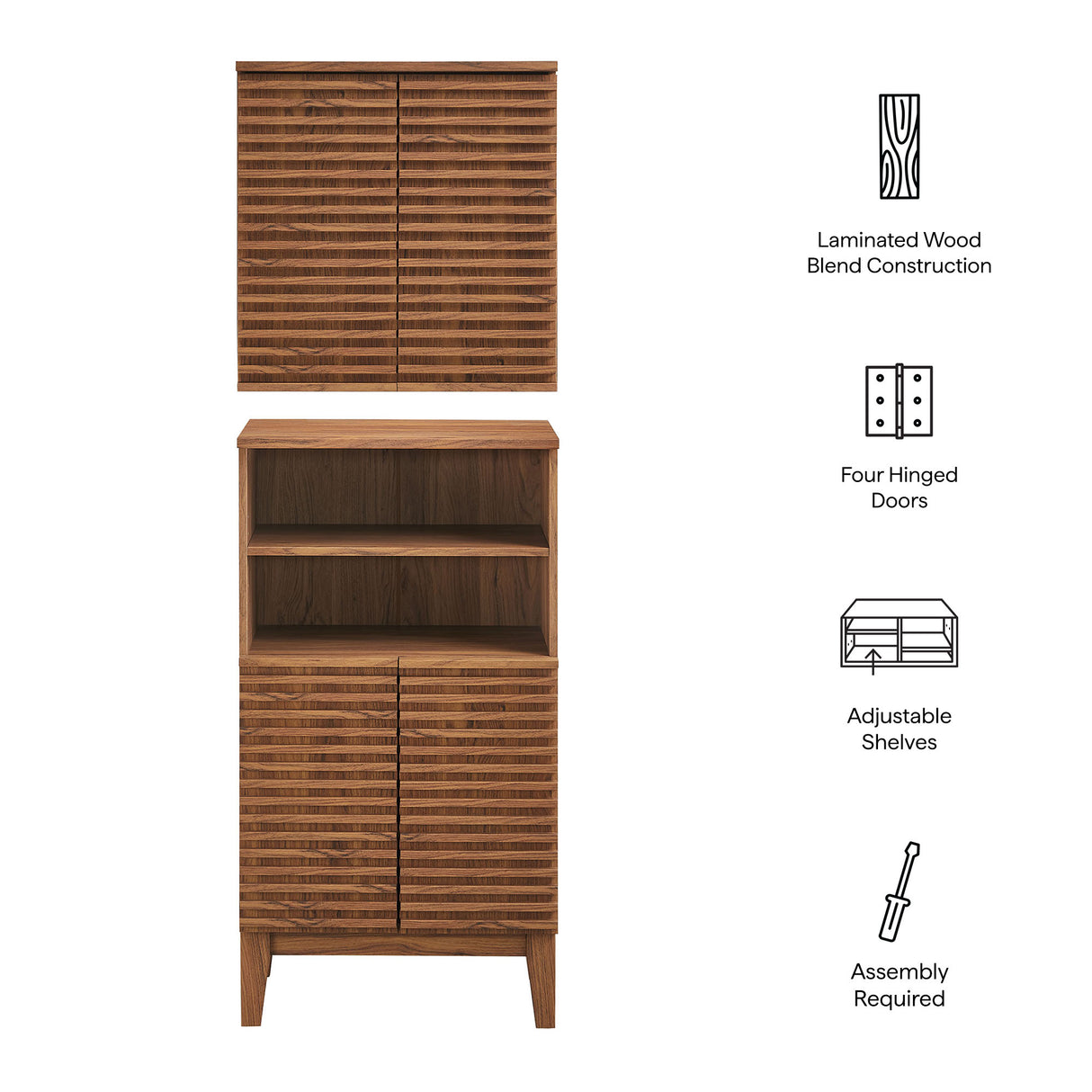 Render Bathroom Cabinet Set by Modway
