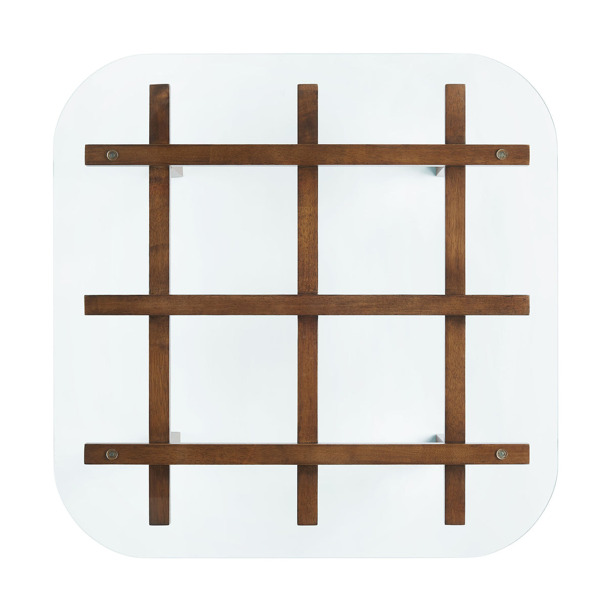 Isby 35 Inch Tempered Glass Coffee Table by Modway