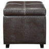Treasure Upholstered Vinyl Ottoman by Modway